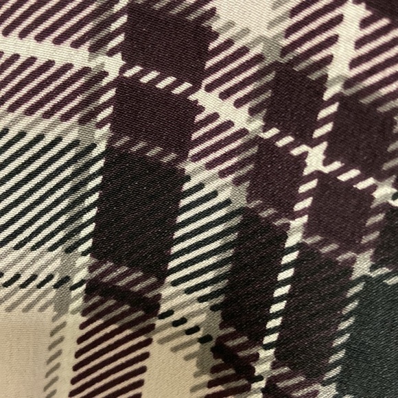 Equipment Femme Colorblock Plaid Silk Button Down Shirt - Picture 9 of 12